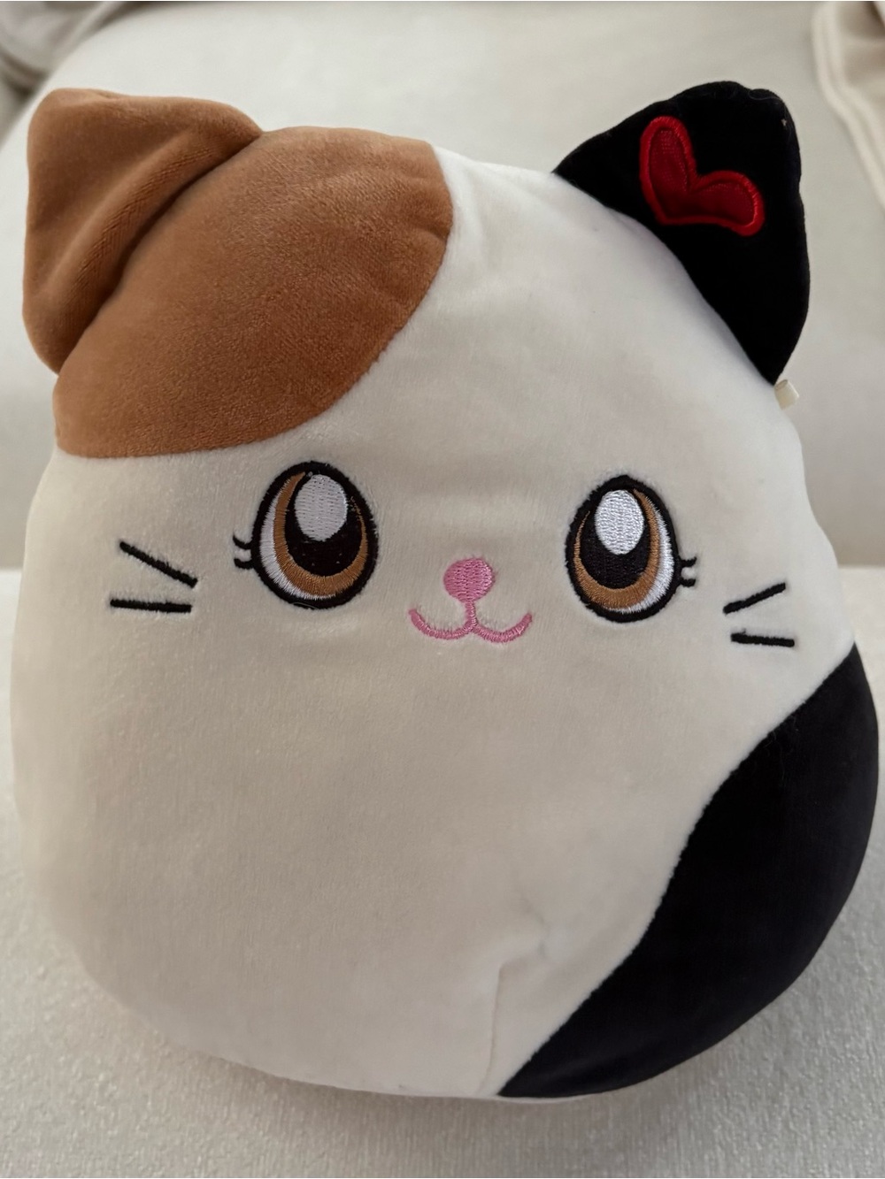 Valentines OLIVER The Calico Cat Heart Ear 12" 2018 Squishmallow